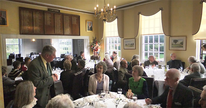 The dining room