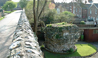 Remains of old bastion.