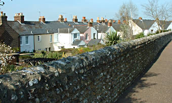 Orchard Street cottages.