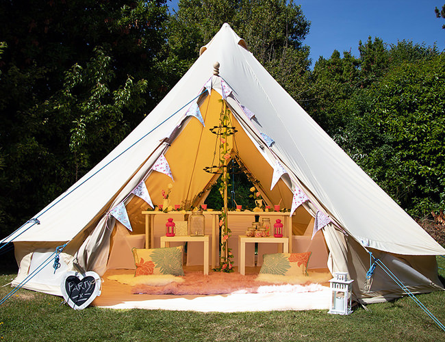 Poles Apart Parties Childrens Parties Chichester West Sussex Bell Tent